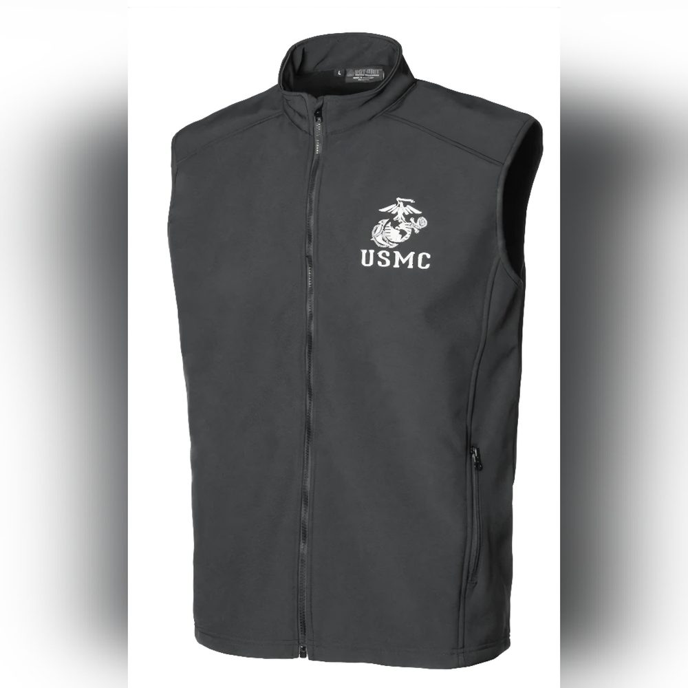 Sgt Grit USMC Soft Shell Vest Black Size S